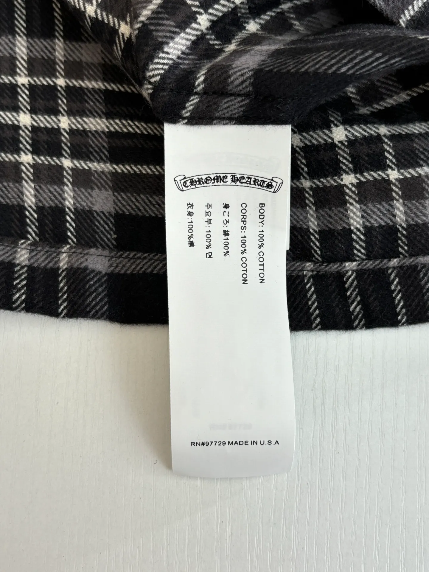 Chrome Herad Ch 100% ， ， ， 。 ， Come Hearts“ ” ， 。 Size：S/M/L/XL